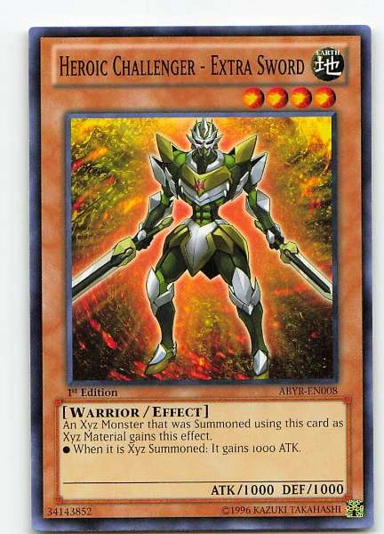 Heroic Challenger - Extra Sword #ABYR-EN008