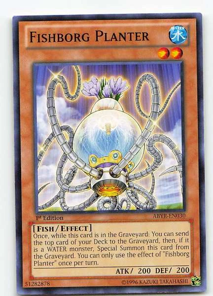 Fishborg Planter - Abyss Rising #ABYR-EN030
