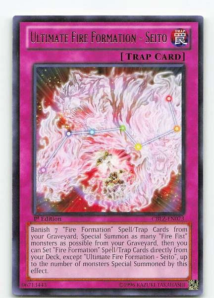 Ultimate Fire Formation - Seito #CBLZ-EN073
