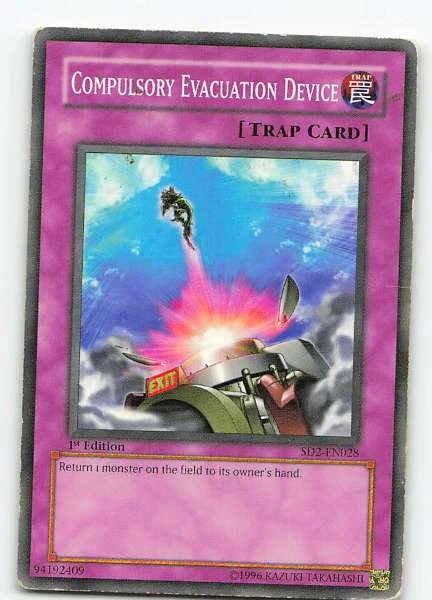 Compulsory Evacuation Device - Structure Deck: Zombie Madness #SD2-EN028