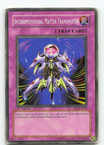 Interdimensional Matter Transporter - Dragon's Roar #SD1-EN026