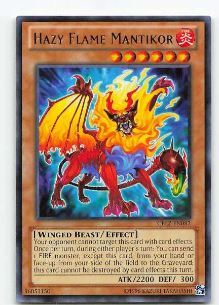 Hazy Flame Mantikor - Cosmo Blazer #CBLZ-EN082