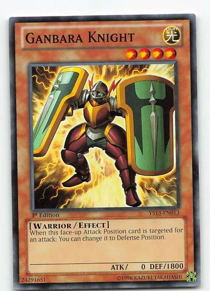 Ganbara Knight - Super Starter: V for Victory #YS13-EN013