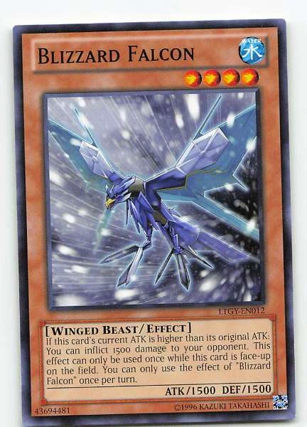 Blizzard Falcon - Lord of the Tachyon Galaxy #LTGY-EN012