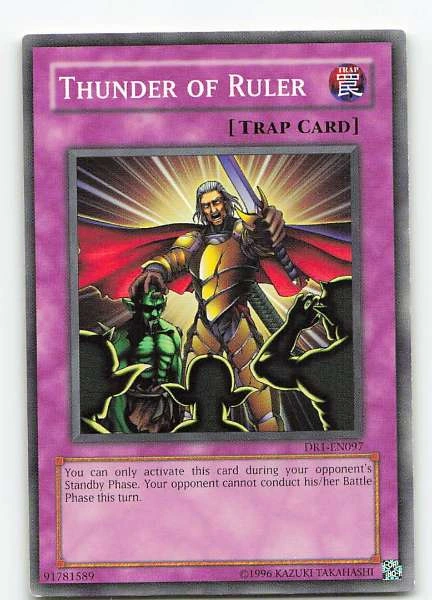 Thunder of Ruler - Dark Revelation Volume 1 #DR1-EN097