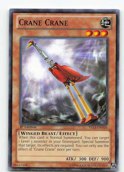 Crane Crane - Starter Deck: Yugi Reloaded #YS13-ENV06