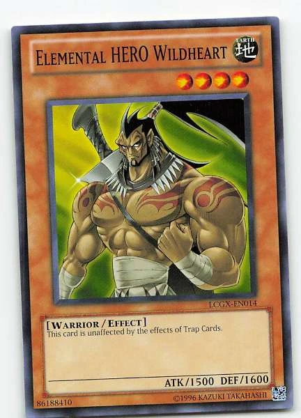 Elemental HERO Wildheart #LCGX-EN014