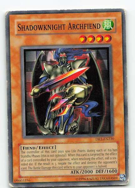 Shadowknight Archfiend - Dark Revelation Volume 1 #DR1-EN230