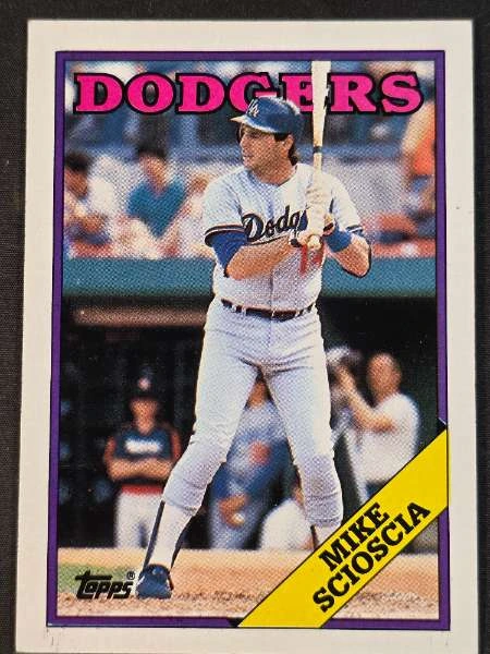 Mike Scioscia - Topps #225