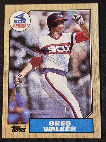 Greg Walker - 1987 Topps #397