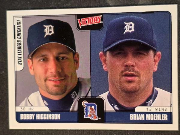 Bobby Higginson / Brian Moehler - Upper Deck Victory #199