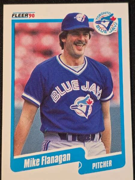 Mike Flanagan - 1981 Topps, 1990 Fleer #81