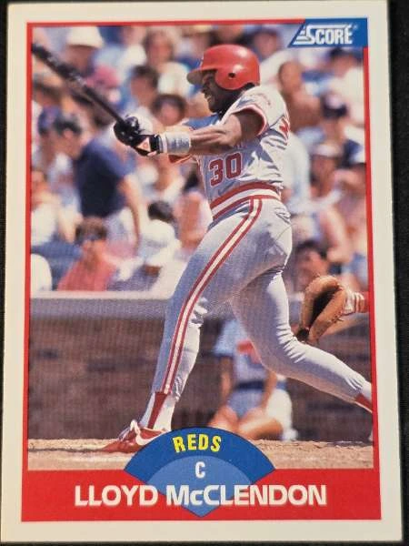 Lloyd McClendon - 1989 Score #521