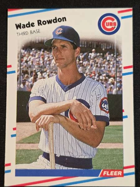 Wade Rowdon - 1988 Fleer #430