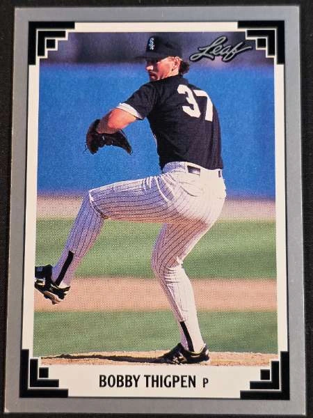 Bobby Thigpen - 1991 Leaf #336