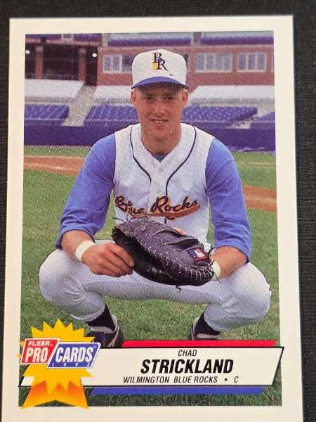 Chad Strickland - Multiple Minor League Sets