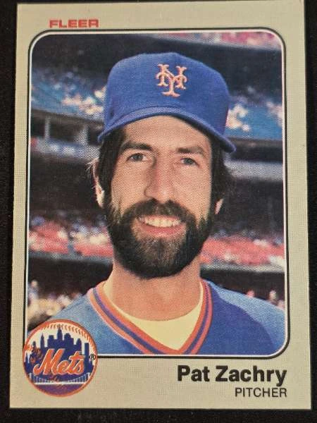 Pat Zachry - 1983 Fleer Baseball #561