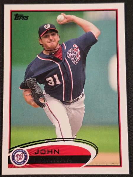 John Lannan - Topps Baseball #186