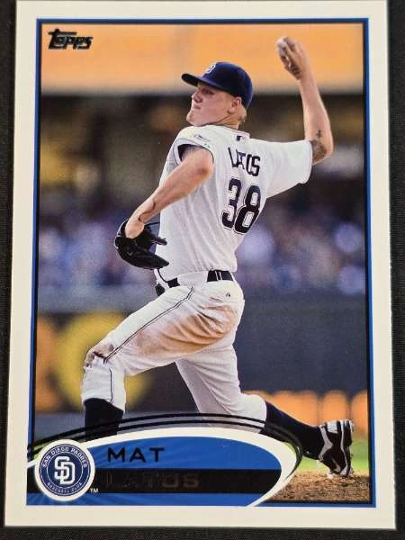 Mat Latos - 2012 Topps Baseball #256