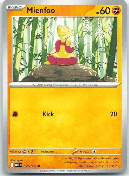 Mienfoo - White Flare #052/086