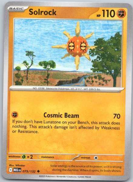 Solrock - Mega Evolution #075/132