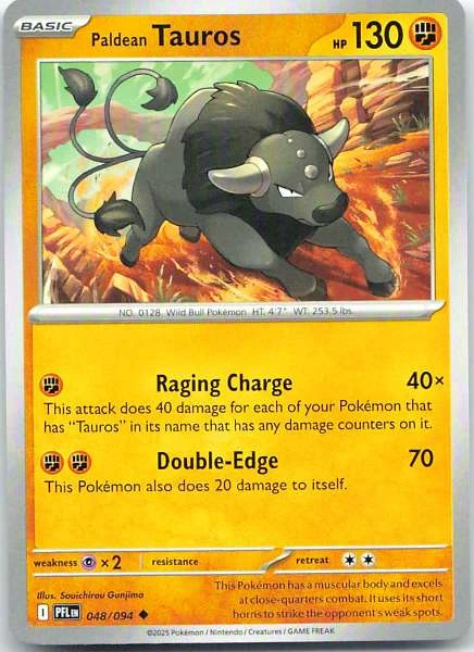 Paldean Tauros - Paldea Evolved #048/094