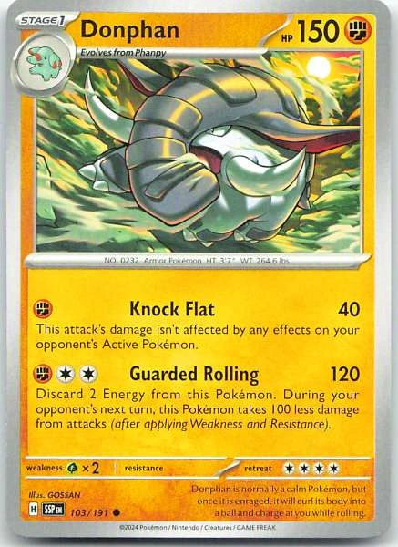 Donphan - Surging Sparks #103/191