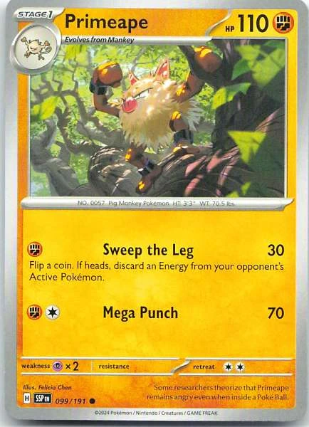 Primeape - Surging Sparks #099/191