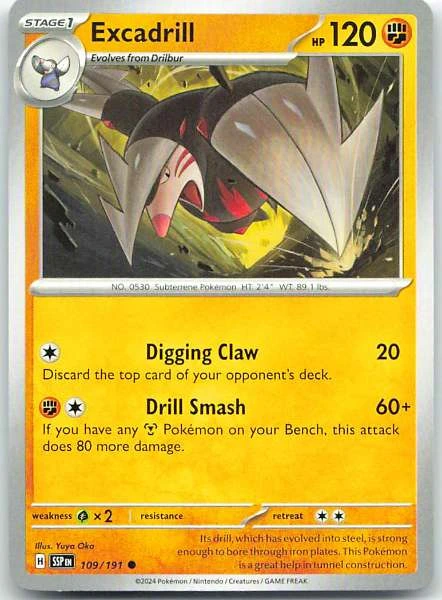 Excadrill - Surging Sparks #109/191