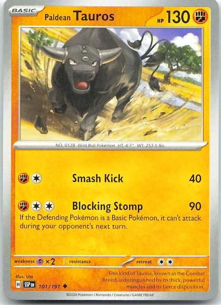Paldean Tauros - Surging Sparks #101/191