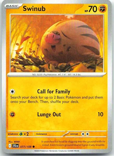 Swinub - Journey Together #077/159