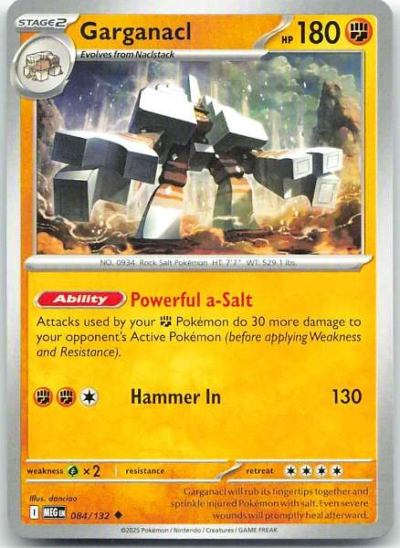 Garganacl - Mega Evolution #084/132