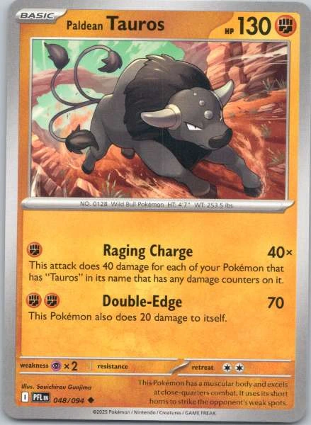 Paldean Tauros - Paldea Evolved #048/094
