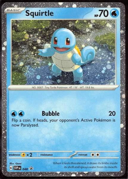 Squirtle - Scarlet & Violet Promo #048
