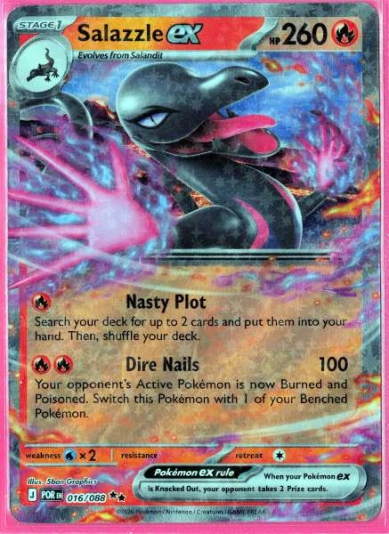 Salazzle ex - Perfect Order #016/088