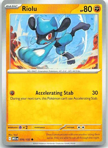 Riolu - Mega Evolution #076/132