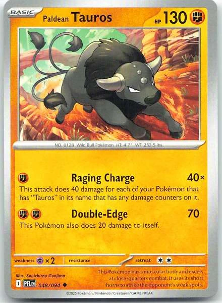 Paldean Tauros - Paldea Evolved #048/094