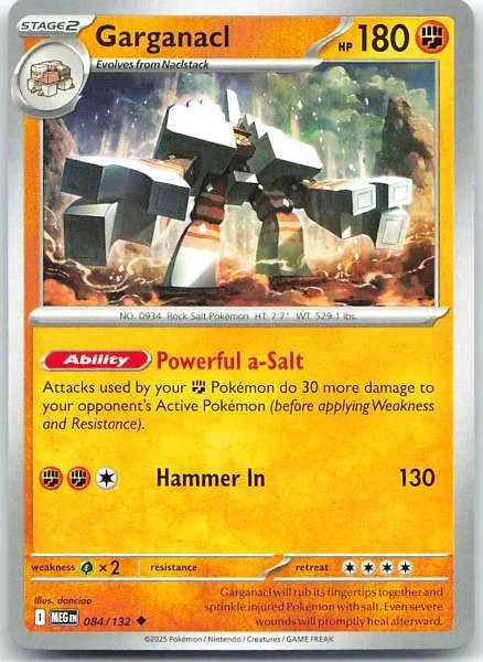 Garganacl - Mega Evolution #084/132