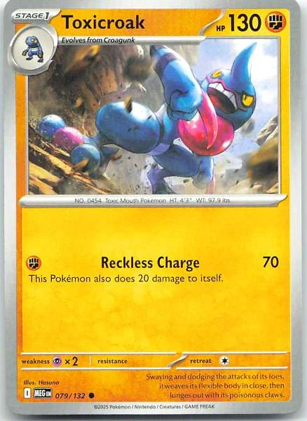 Toxicroak - Mega Evolution #079/132