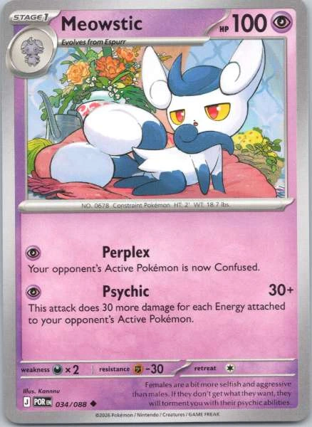 Meowstic #034/088