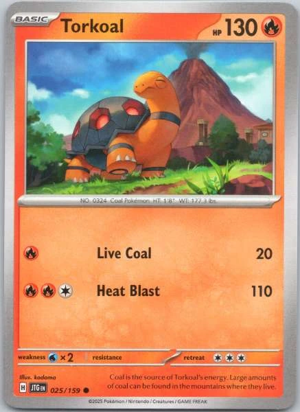 Torkoal #025/159
