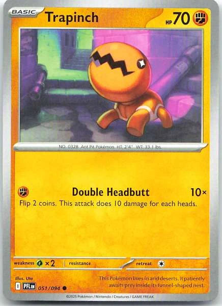 Trapinch - Phantasmal Flame #051/094