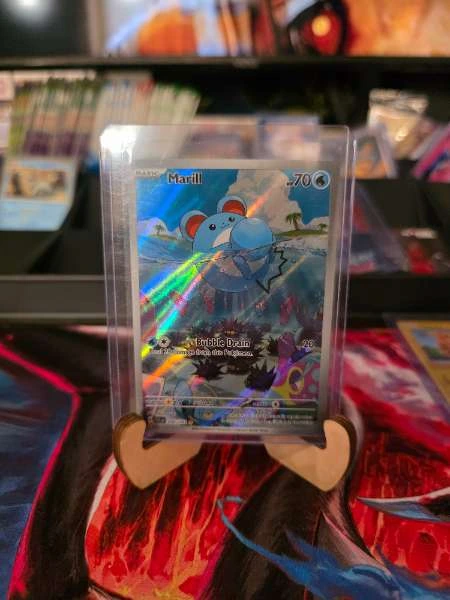 Marill 204/193 Illustration Rare Pokémon Paldea Evolved NM #161/167