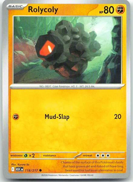 Rolycoly - Ascended Heroes #118/217