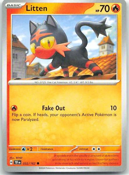Litten - Temporal Forces #032/162