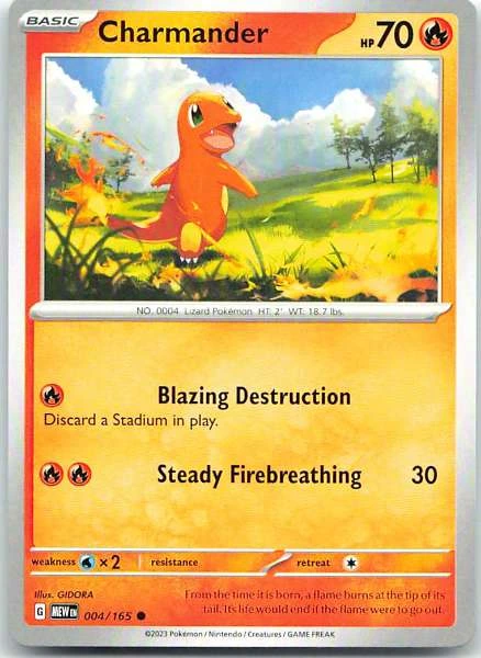 Charmander - 151 #004/165