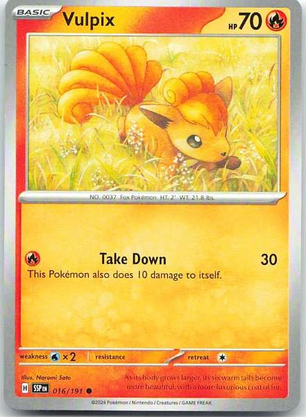 Vulpix - Surging Sparks #016/191