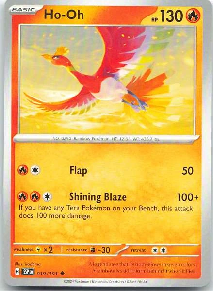 Ho-Oh - Surging Sparks #019/191