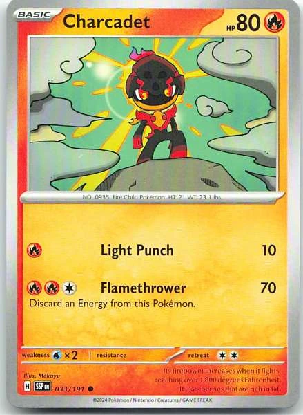 Charcadet - Surging Sparks #033/191