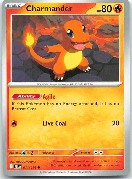 Charmander - Phantasmal Flames #011/094